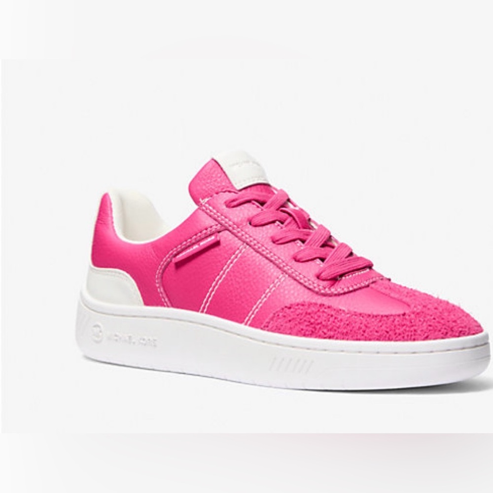 Michael Kors Pink and White Shoes